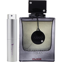 Armaf Club De Nuit Urban Man Elixir by Armaf EAU DE PARFUM SPRAY 0.27 OZ (TRAVEL SPRAY) for MEN