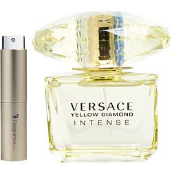 Versace Yellow Diamond Intense by Gianni Versace EAU DE PARFUM SPRAY 0.27 OZ (TRAVEL SPRAY) for WOMEN