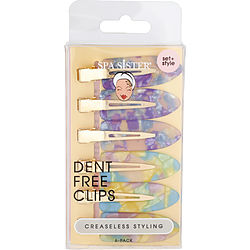 Spa Accessories by Spa Accessories SPA SISTER DENT FREE CLIPS - PURPLE / BLUE QUARTZ 6 PCS for UNISEX