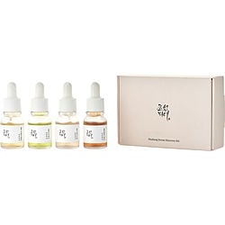 Beauty Of Joseon by Beauty of Joseon Hanbang Serum Discovery Set: Revive Serum Ginseng+Snail Mucin 10ml + Glow Deep Seum Rice+ Alpha Arbutin 10ml + Glow Serum Propolis + Niacinamide 10ml + Calming Serum Green Tea+Panthenol 10ml -4pcs for WOMEN