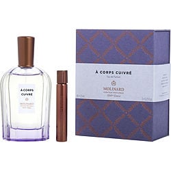 سعر ومواصفات Molinard A Corps Cuivre by Molinard EAU DE PARFUM SPRAY 3 OZ & EAU DE PARFUM ROLL-ON 0.25 OZ MINI for UNISEX من متجر FragranceNet.com