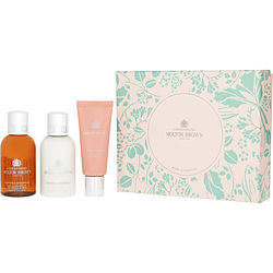 Molton Brown by Molton Brown Heavenly Gingerlily Set: Bath & Shower Gel 3.4OZ + Body Lotion 3.4OZ + Hand Cream 1.3OZ -3pcs for WOMEN 485262
