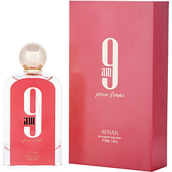 Afnan 9 Am Pour Femme by Afnan Perfumes EAU DE PARFUM SPRAY 3.4 OZ for WOMEN