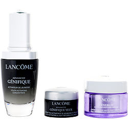 Lancome by Lancome Genifique Serum Set: Advanced Genifique Youth Activating Concentrate 30ml +Renergie H.P.N. 300-Peptide Cream 15ml + Advanced Genifique Eye Cream 5ml -3pcs for WOMEN 486126