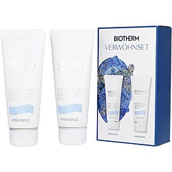 Biotherm by BIOTHERM Lait Set: Moisturizing Body Lotion 100ml/3.4OZ + Biomains Age Delaying Hand & Nail Treatmen 100ml/3.4OZ -2pcs for WOMEN