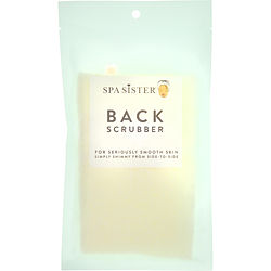 Spa Accessories by Spa Accessories SPA SISTER SERIOUSLY SMOOTH BACK SCRUBBER - BEIGE for UNISEX