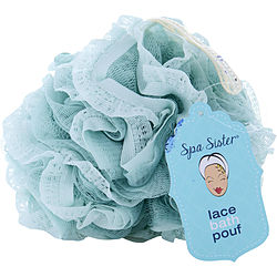 Spa Accessories by Spa Accessories VINTAGE LACE BATH POUF - MARINE for UNISEX