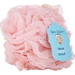 Spa Accessories by Spa Accessories VINTAGE LACE BATH POUF - BLUSH for UNISEX