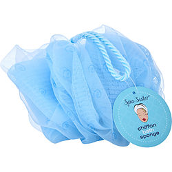 Spa Accessories by Spa Accessories CHIFFON DREAMY BATH SPONGE - BLUE/SWIRLS for UNISEX