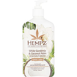 Hempz by Hempz White Gardenia & Coconut Palm Herbal Body Moisturizer -500ml/17OZ for UNISEX
