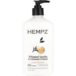 Hempz by Hempz Whipped Vanilla &amp; Coconut Cream Herbal Body Moisturizer -500ml/17OZ for UNISEX