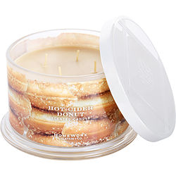 Homeworx Hot Cider Donut by Slatkin + Co. SCENTED CANDLE 18 OZ for UNISEX