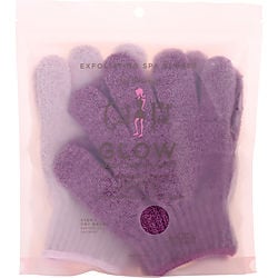 Spa Accessories by Spa Accessories GAL PAL TWIN EXFOLIATING GLOVES TREATMENT (LIGHT MAUVE & RASPBERRY) for UNISEX 487181