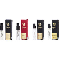 Gritti Variety by Gritti PRIVE 2 SET WITH DUCHESSA & FENICE & PURO & RIALTO AND ALL ARE EXTRAIT DE PARFUM SPRAY VIALS for UNISEX 487310