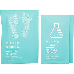 Patchology by Patchology PoshPeel Pedi Cure XL - Gently Exfoliates & Resurfaces Feet (1 Treatment) -2x25ml/0.85OZ for WOMEN 488290