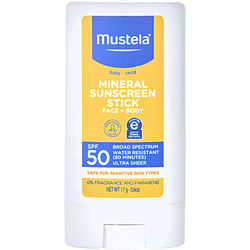 Mustela by Mustela Broad Spectrum SPF 50 Mineral Sunscreen Stick -17g/0.6OZ for WOMEN 488470