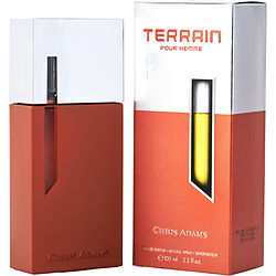 Chris Adams Terrain by Chris Adams EAU DE PARFUM SPRAY 3.3 OZ for MEN Chris Adams Terrain by Chris Adams EAU DE PARFUM SPRAY 3.3 OZ for MEN