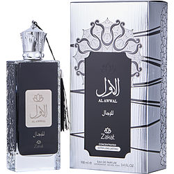 Zakat Al Awwal by Zakat EAU DE PARFUM CONCENTRATE SPRAY 3.4 OZ (GREY/BLACK EDITION) for UNISEX