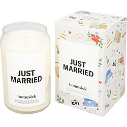 Homesick Just Married by Homesick SCENTED CANDLE 13.75 OZ for UNISEX