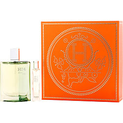 Hermes H24 Herbes Vives by Hermes EAU DE PARFUM SPRAY REFILLABLE 3.4 OZ &amp; EAU DE PARFUM SPRAY 0.5 OZ for MEN