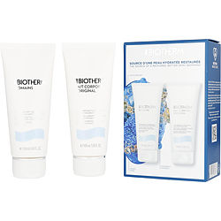 Biotherm by BIOTHERM Biomains Anti-Drying Hand Treatment & Anti-Drying Body Milk Duo Pack -2x100ml/3.38OZ for WOMEN 493375