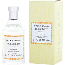 Lucky Re/Energize by Lucky Brand EDT SPRAY 3.4 OZ for WOMEN Lucky Re/Energize by Lucky Brand EDT SPRAY 3.4 OZ for WOMEN