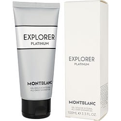 Mont Blanc Explorer Platinum by Mont Blanc SHOWER GEL 3.3 OZ for MEN
