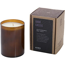 Kobo Dark Cassis by Kobo PURE SOY CANDLE 15 OZ for UNISEX