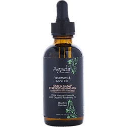 Agadir by Agadir ROSEMARY &amp; RICE WATER HAIR &amp; SCALP STRENGHTENING OIL 2 OZ for UNISEX