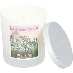 La Montana First Light by La Montana SCENTED CANDLE 7.7 OZ for UNISEX