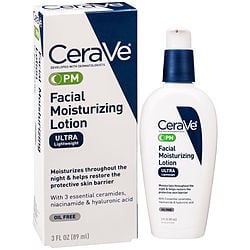 Cerave by CeraVe PM Facial Moisturizing Lotion Ultra -89ml/3OZ for WOMEN