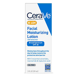Cerave by CeraVe AM Facial Moisturizing Lotion w/Sunscreen SPF 30 -89ml/3OZ for UNISEX 495624