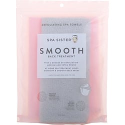 Spa Accessories by Spa Accessories SPA SISTER SMOOTH BACK TREATMENT - LIGHT PINK / GREY 2PK for UNISEX 495730