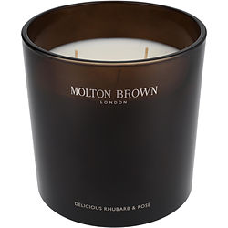 Molton Brown Delicious Rhubarb & Rose by Molton Brown SCENTED CANDLE 21.16 OZ for WOMEN