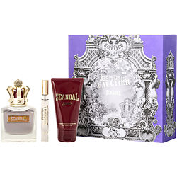 Jean Paul Gaultier Scandal Pour Homme by Jean Paul Gaultier EDT SPRAY 3.4 OZ & SHOWER GEL 2.5 OZ & EDT SPRAY 0.33 OZ MINI for MEN