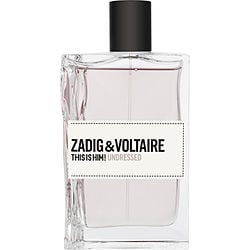 Zadig & Voltaire This Is Him! Undressed by Zadig & Voltaire EDT SPRAY 3.4 OZ *TESTER for MEN