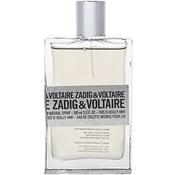 Zadig & Voltaire This Is Really Him! by Zadig & Voltaire EDT INTENSE SPRAY 3.3 OZ *TESTER for MEN