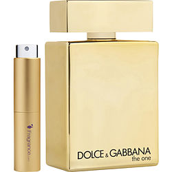 The One Gold by Dolce & Gabbana EAU DE PARFUM INTENSE SPRAY 0.27 OZ (TRAVEL SPRAY) for MEN