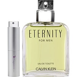 Eternity by Calvin Klein EDT SPRAY 0.27 OZ (TRAVEL SPRAY) for MEN