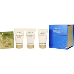 Ahava by AHAVA Beyond Boundaries The Triple Treat Set: Deadsea Water Mineral Body Lotion + Mineral Shower Gel + Mineral Hand Cream -3x40ml/1.3OZ for WOMEN