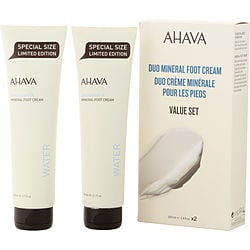 Ahava by AHAVA Deadsea Water Mineral Foot Cream Duo Pack -2x150ml/5OZ for WOMEN