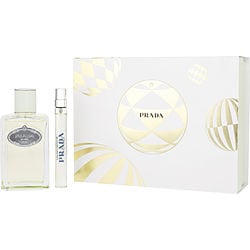 Prada Infusion D'iris by Prada EAU DE PARFUM SPRAY 3.4 OZ & EAU DE PARFUM SPRAY 0.34 OZ MINI for WOMEN