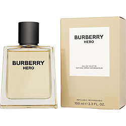 Burberry Hero by Burberry EDT REFILLABLE SPRAY 3.4 OZ for MEN