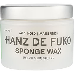 Hanz De Fuko by Hanz De Fuko SPONGE WAX- MEDIUM HOLD, MATTE FINISH 2 OZ for UNISEX 499024