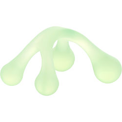 Spa Accessories by Spa Accessories WOODEN JOLLY MASSAGER - GREEN for WOMEN