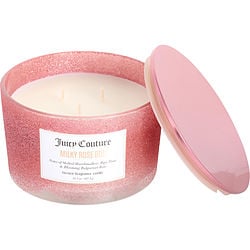 Juicy Couture Milky Rose Bud by Juicy Couture GLITTER CANDLE