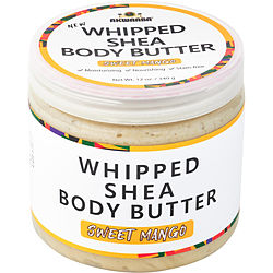 Akwaaba by Akwaaba Whipped Shea Butter - Sweet Mango -340g/12OZ for WOMEN