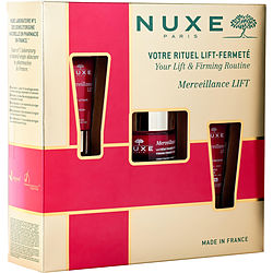 Nuxe by Nuxe Your Lift & Firming Routine: Merveillance Lift Firming Powder Cream 50ml + Merveillance Lift Eye Contour Cream 15ml + Merveillance Lift Concentrated Night Cream 15ml -3pcs for WOMEN