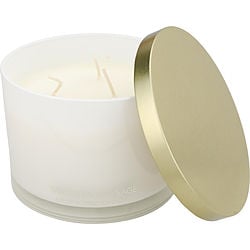Lovery White Tea And Sage by Lovery 3 WICK SCENTED SOY CANDLE 13 OZ for UNISEX