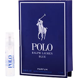 Polo Blue by Ralph Lauren PARFUM SPRAY VIAL ON CARD for MEN